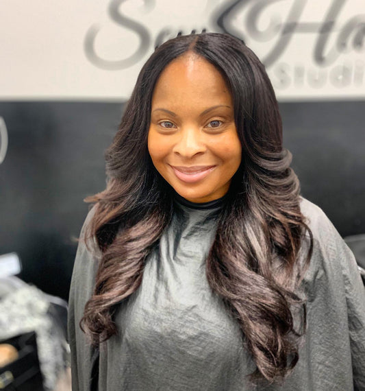 Unleash Your Natural Beauty with Lace Closure Sew-In at Sew Hair Extensions in Charlotte, NC